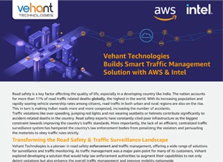 Vehant Technologies Builds Smart Traffic Management Solution with AWS & Intel